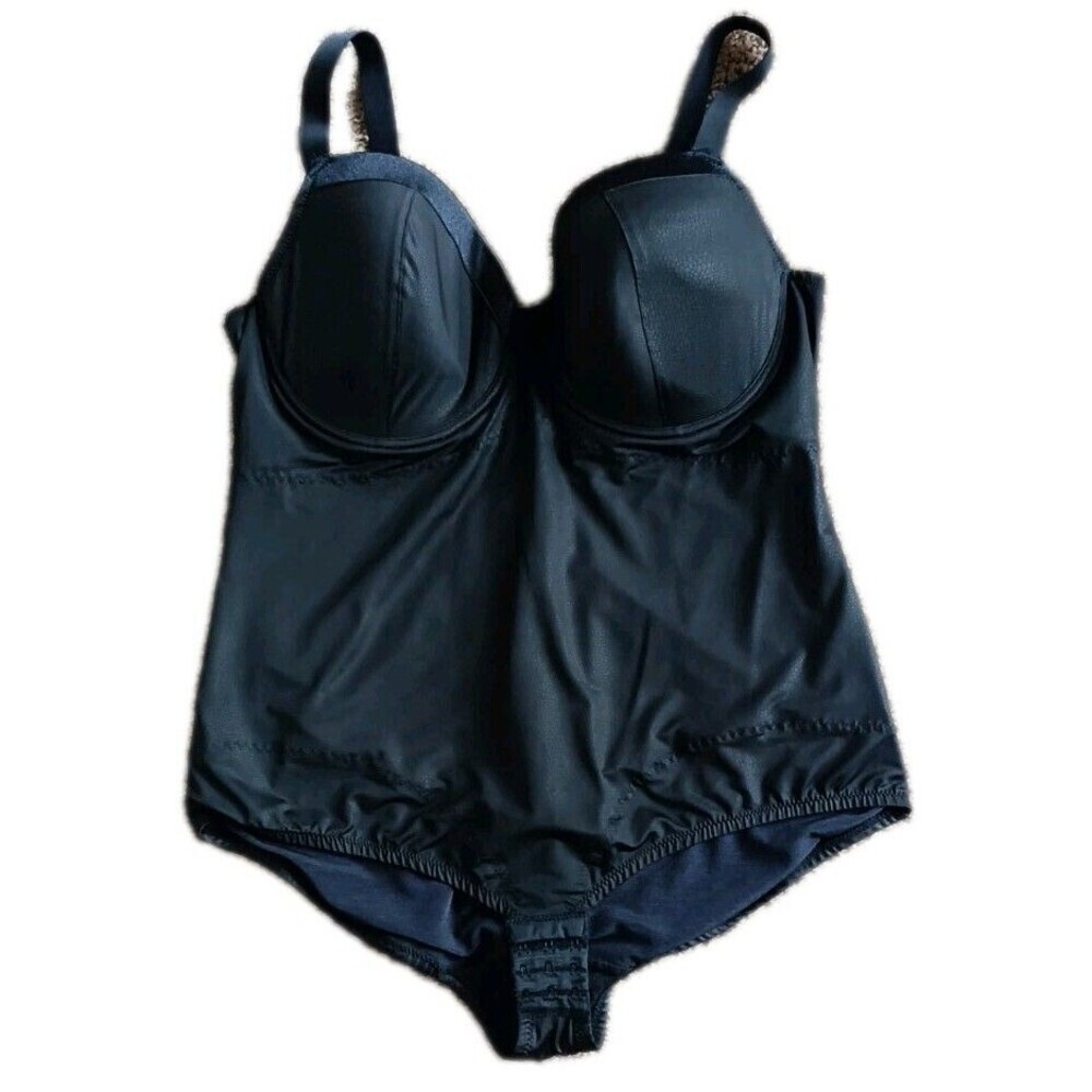 Ulla Popken Shapewear Size 42C Black Womens Plus Size Bodyform Underwire